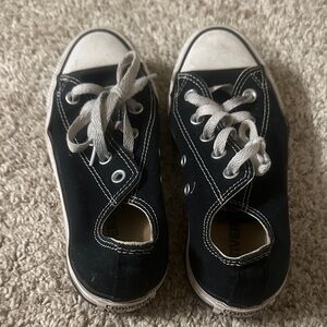 Converse Kids Black and White Sneakers